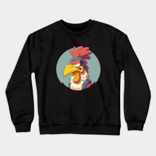 tough rooster Crewneck Sweatshirt